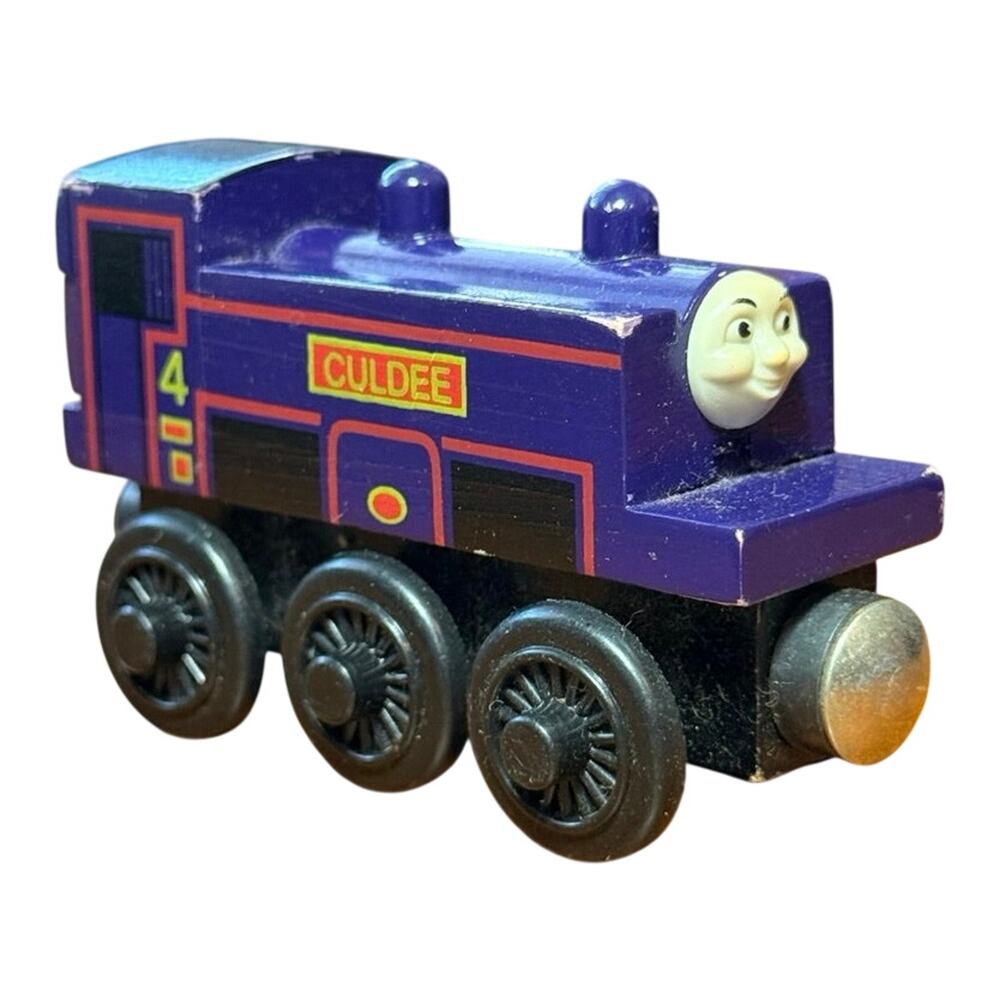 VTG Thomas Wooden Railway Culdee Two Face Mountain Engine 1996 Learning Curve